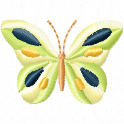 Butterfly Embroidery Design 9